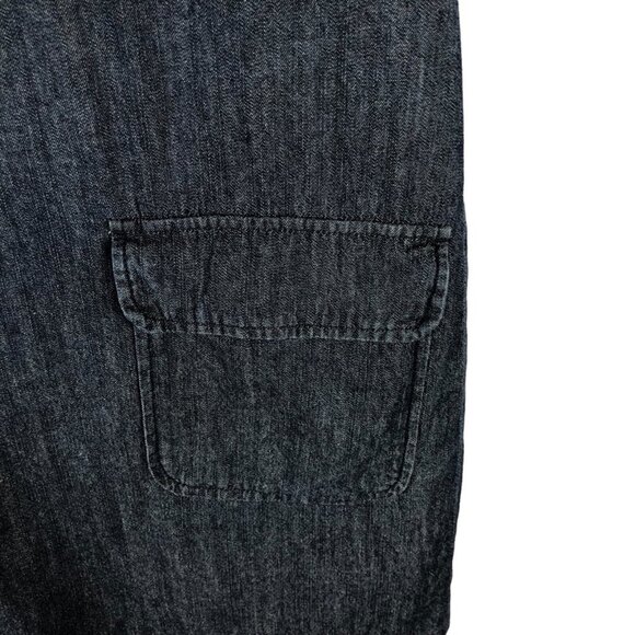 Workshop Republic Clothing Dress Denim with Pockets size Small - Picture 2 of 8